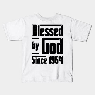 Blessed By God Since 1964 59th Birthday Kids T-Shirt